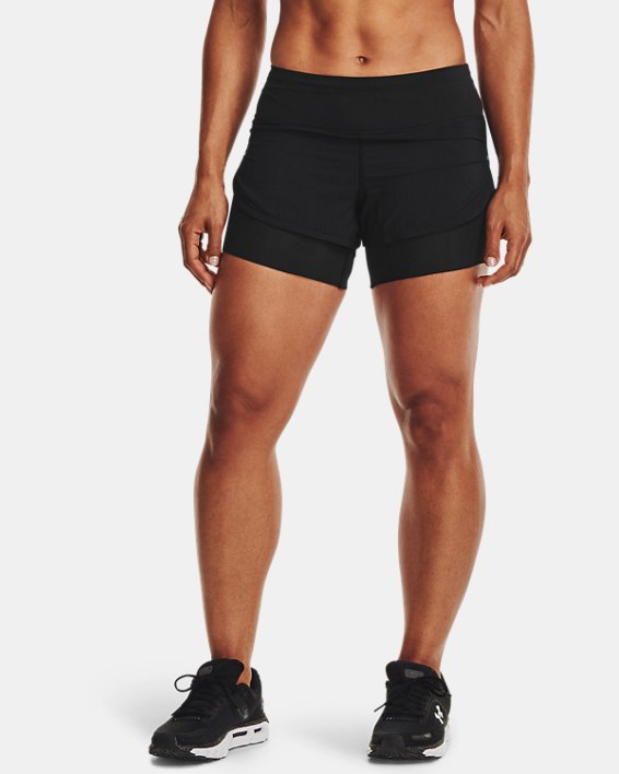 Details about   Under Armour UA HeatGear Run Perpetual 2 in 1 Ladies Sports Running Shorts S 